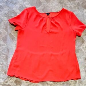 Ann Taylor orange blouse